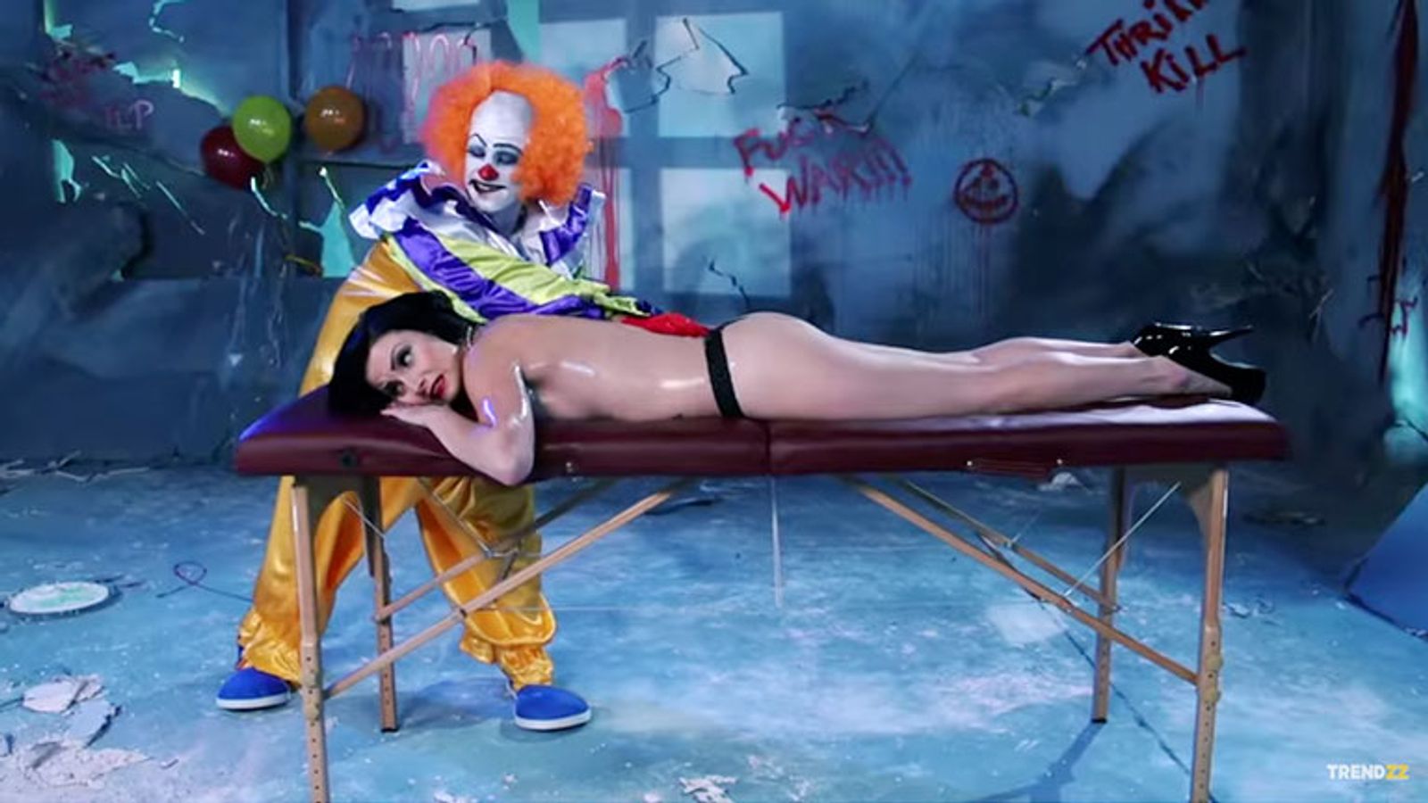 Brazzers Releases New Trailer for Halloween Clown Scene 