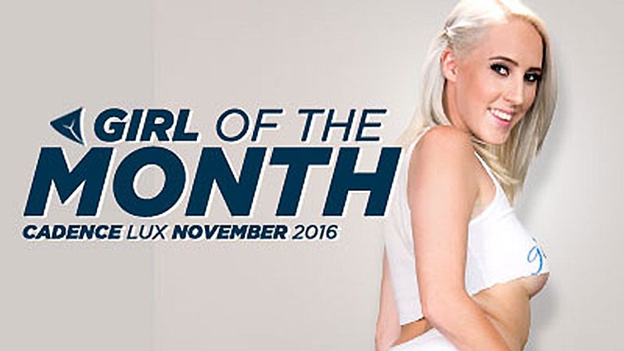 Girlsway Picks Cadence Lux As Its November Girl of the Month