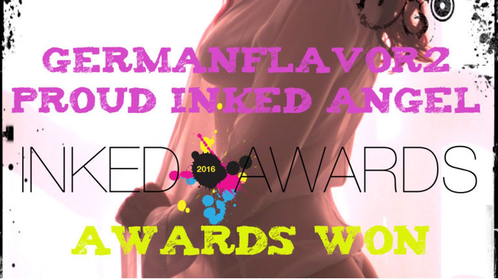 Chaturbate 'Caster German Flavor Won Two Honors At 2016 Inked Awards