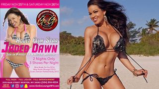 Porn Star Jaded Dawn To Headline at Go Go Lounge Gentlemen’s Club In WV