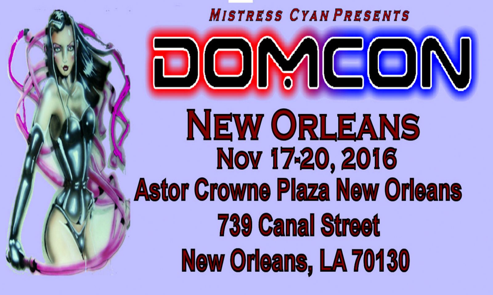  DomCon Coming to New Orleans