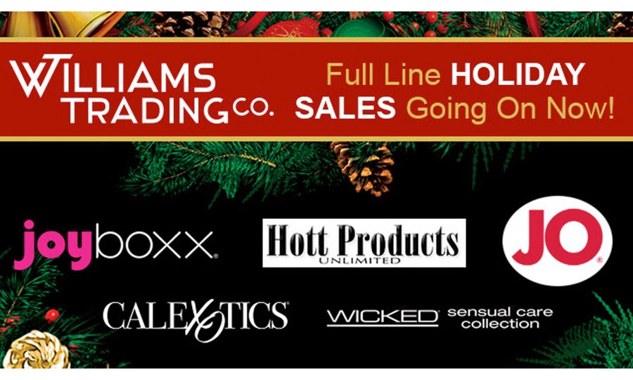 Williams Trading Hosting Full-Line Holiday Sale
