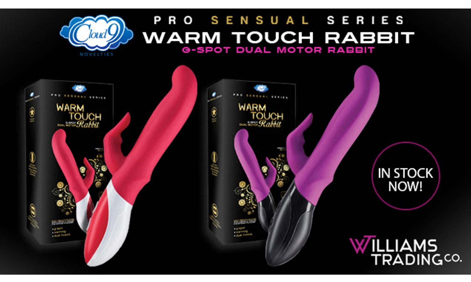 Williams Trading Has Pro Sensual Warming Rabbit From Cloud 9 Novelties In Stock 
