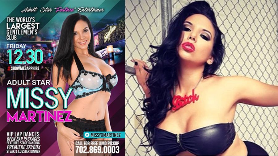 Latina Missy Martinez Turns Up the Heat at Sapphire Las Vegas