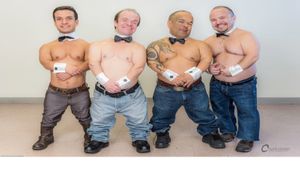 Book Littledales, World’s Smallest Male Revue Show, Through Centerfold Strips