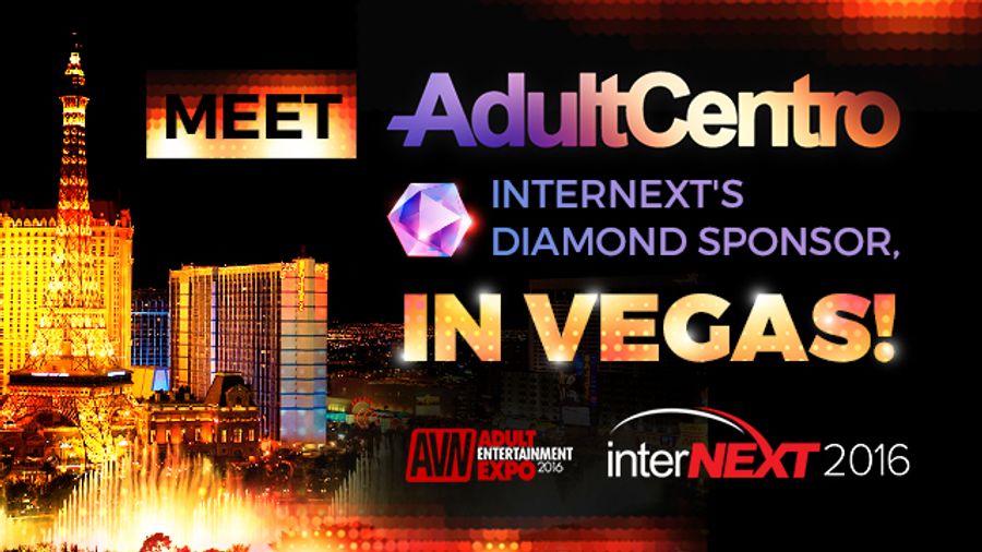 AdultCentro Announces Diamond Sponsorship of InterNEXT