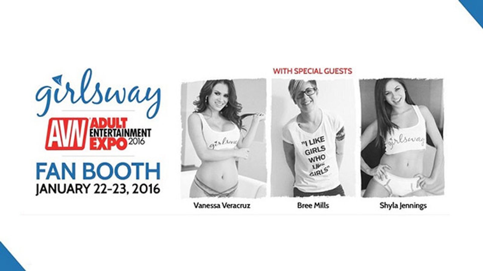 Girlsway Announces Adult Expo Talent Lineup