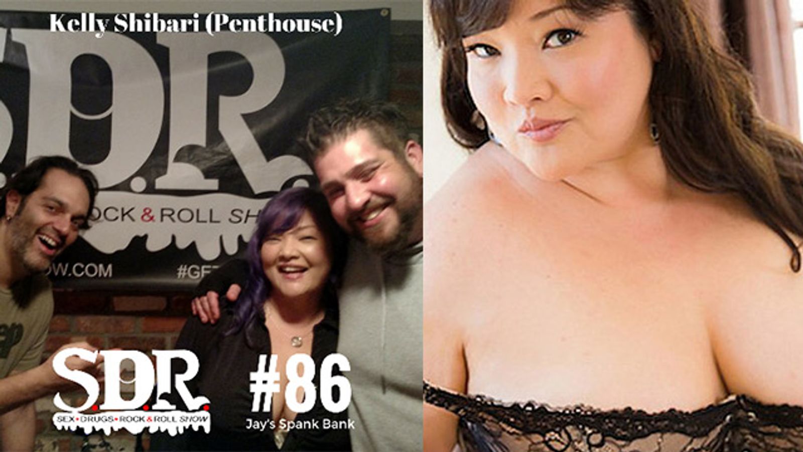 SDR Show Welcomes Kelly Shibari Into Studio