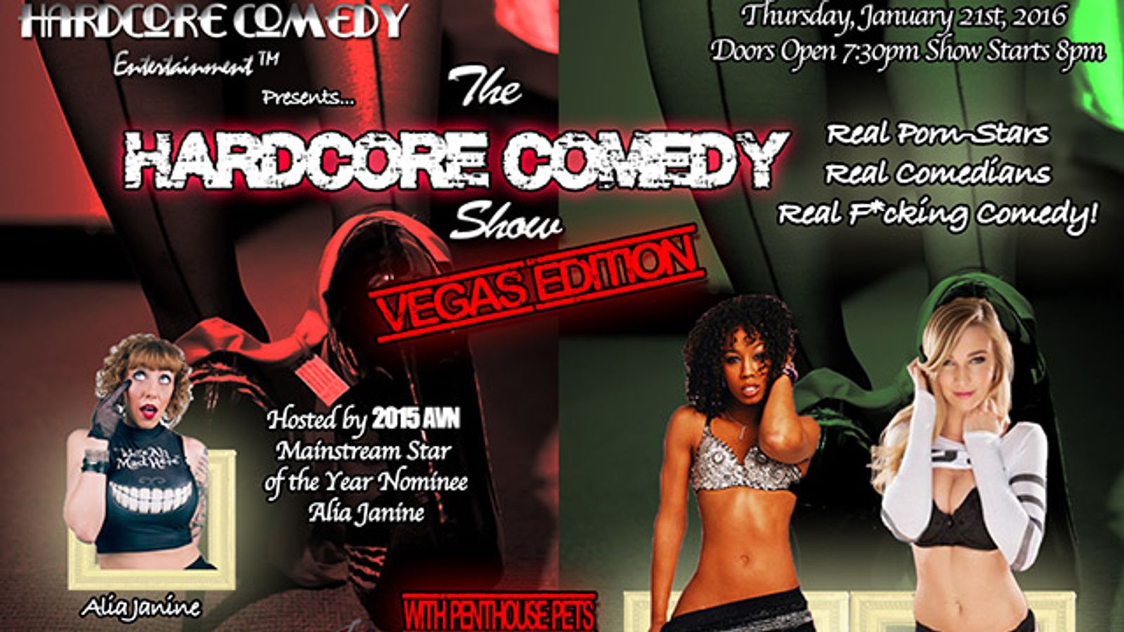 Alia Janine Presents Hardcore Comedy Show: Vegas Edition Thursday