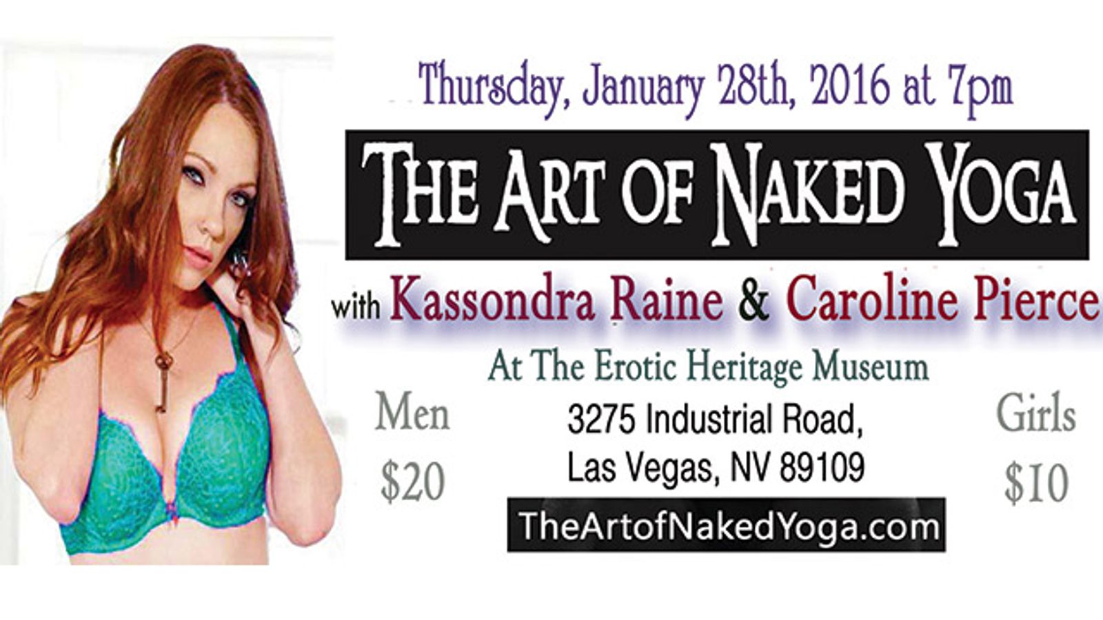 This Week's Art of Naked Yoga Features Caroline Pierce, Kassondra Raine