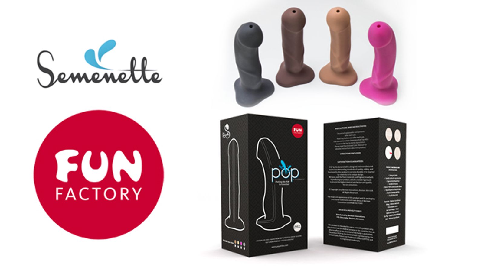 Fun Factory, Berman Innovations Introduce POP by The Semenette