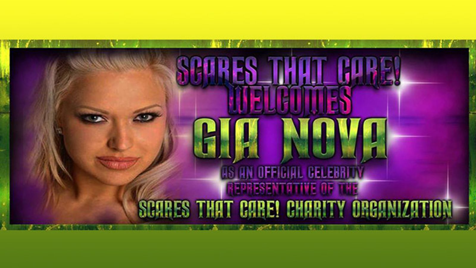 Gia Nova Named Celebrity Ambassador for ‘Scares That Care’