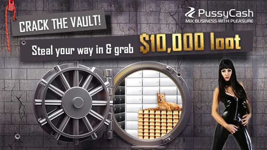 PussyCash Announces Golden Bars Robbery Affiliates Campaign
