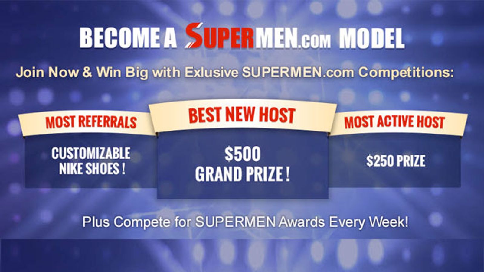 Supermen.com Announces Summer Contests With Cash Prizes