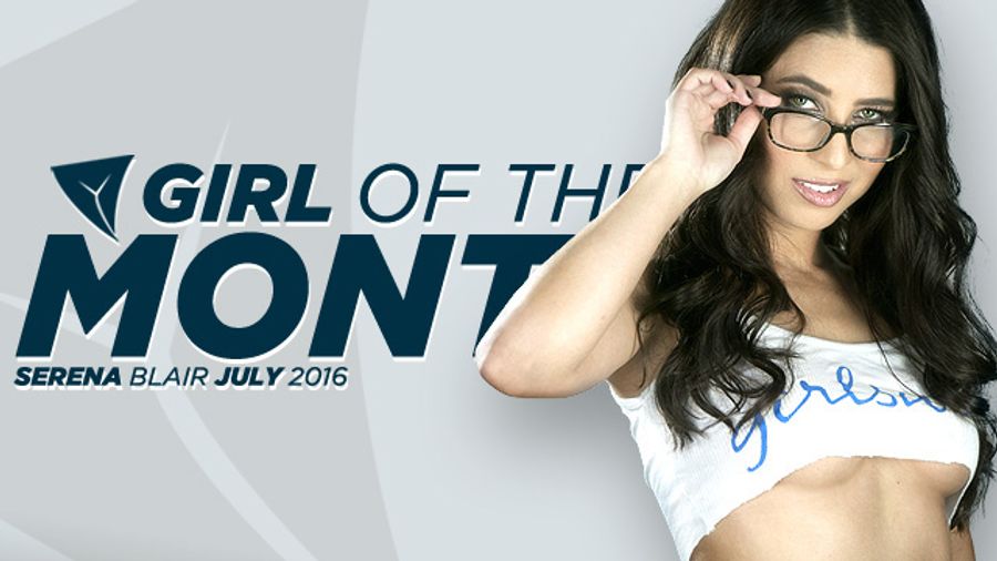 Girlsway Names Serena Blair as Girlsway's Girl of the Month July 2016
