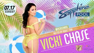 Vicki Chase Sparkles at Sapphire Las Vegas This Weekend