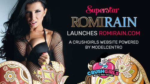 Romi Rain Launches Website With ModelCentro