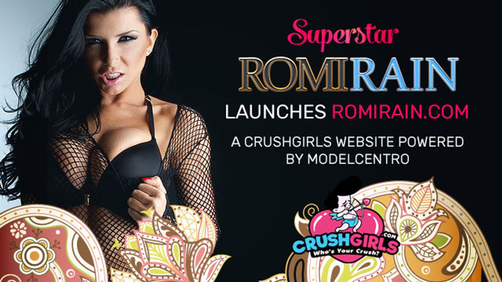 Romi Rain Launches Website With ModelCentro