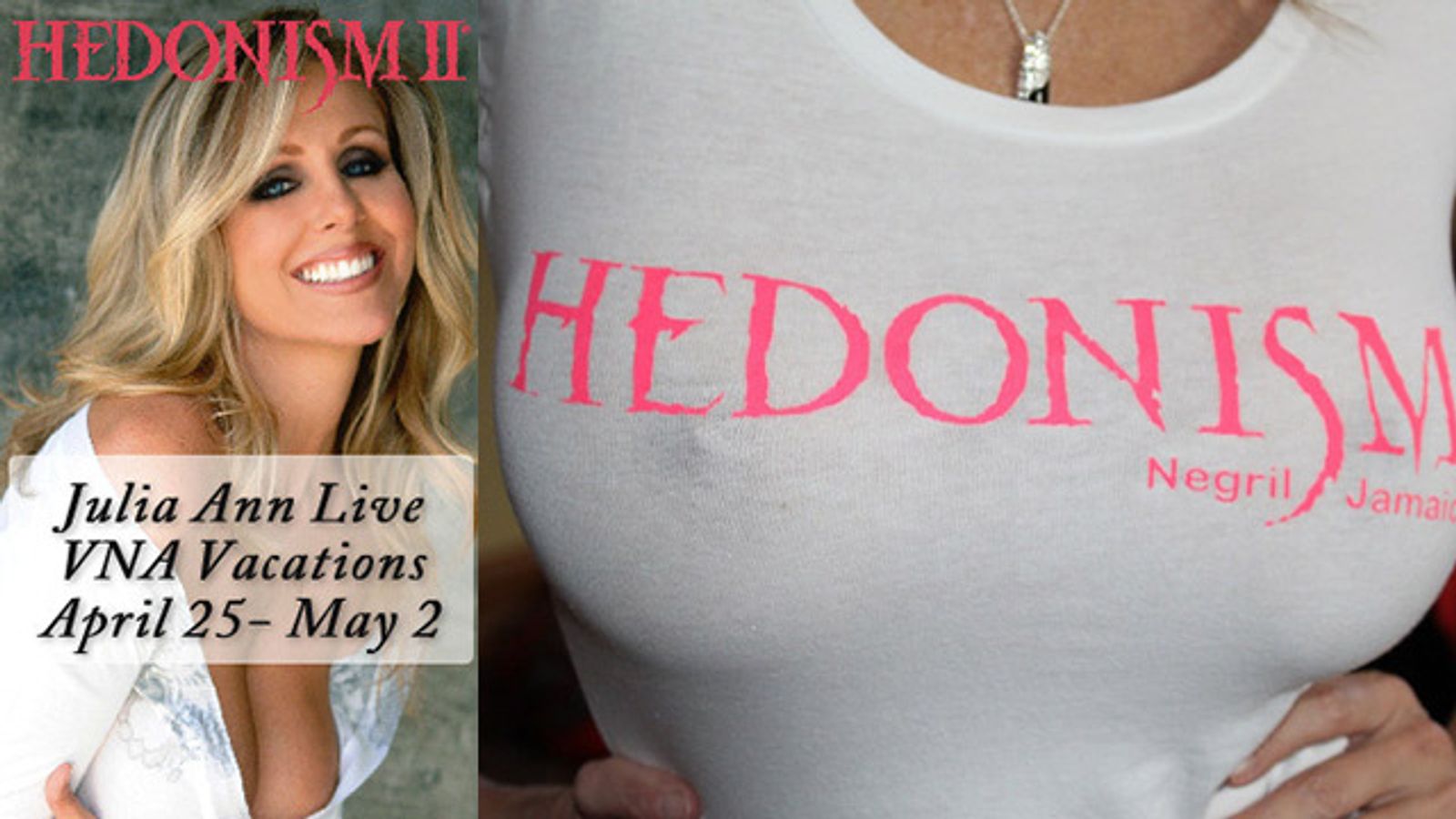 Julia Ann Invites Fans to Hedo, Jamaica For a Fan Vacation
