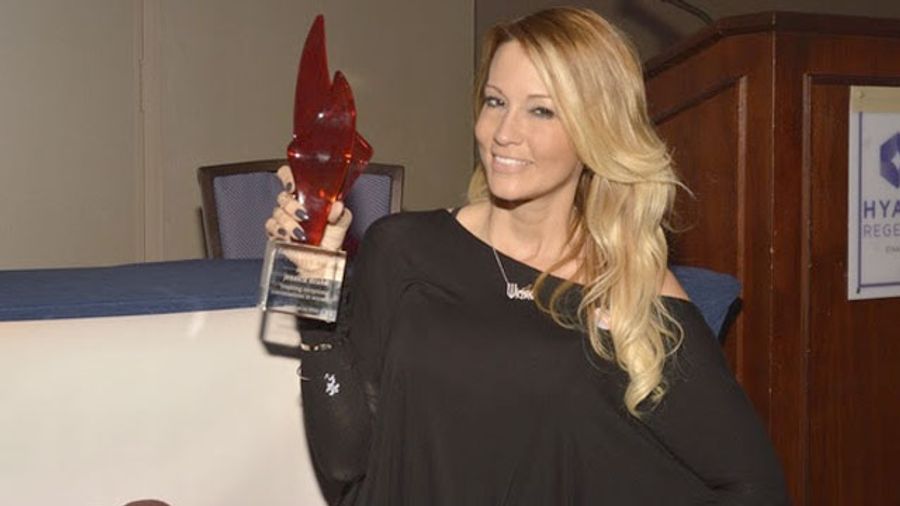 Jessica Drake Given Catalyst Award for 'Inspiring Conversations'
