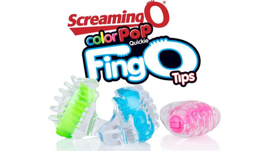 Screaming O’s ColorPoP FingO Tips Deliver Teeny, Tiny, Tingling Vibrations