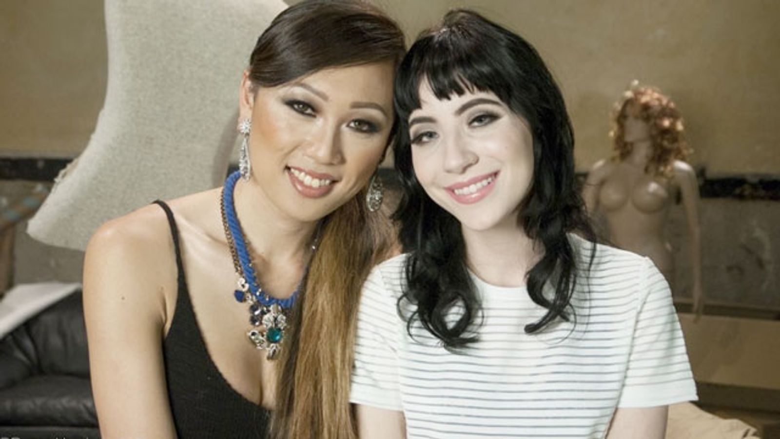 Charlotte Sartre Featured In Scene With Venus Lux