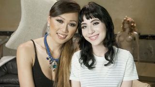 Charlotte Sartre Featured In Scene With Venus Lux
