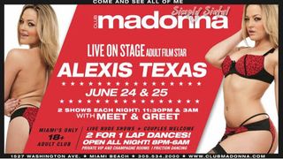 Alexis Texas to Headline the Main Stage at Club Madonna in Miami