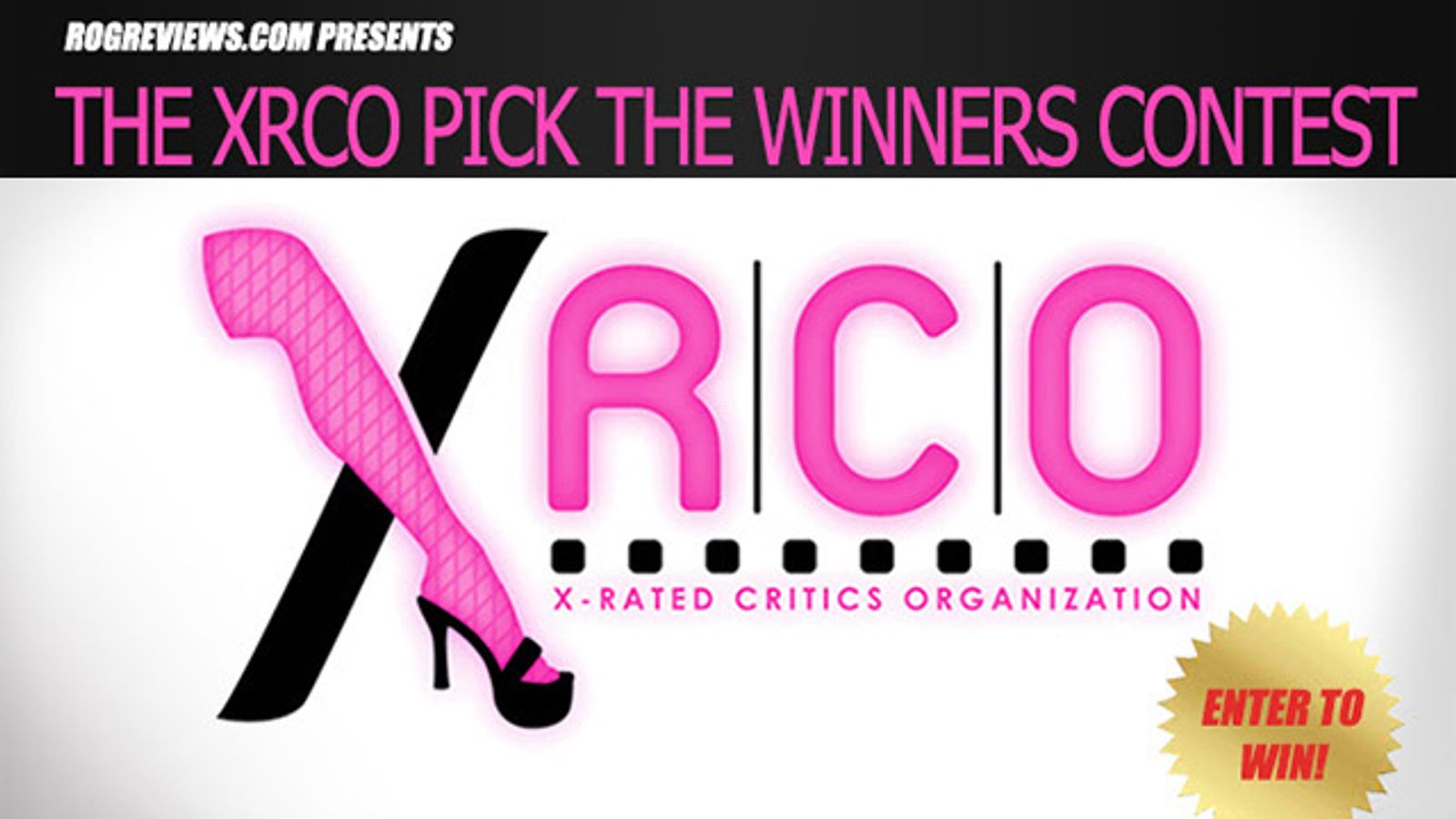 Rogreviews Presents 2016 XRCO Awards Pick The Winners Contest
