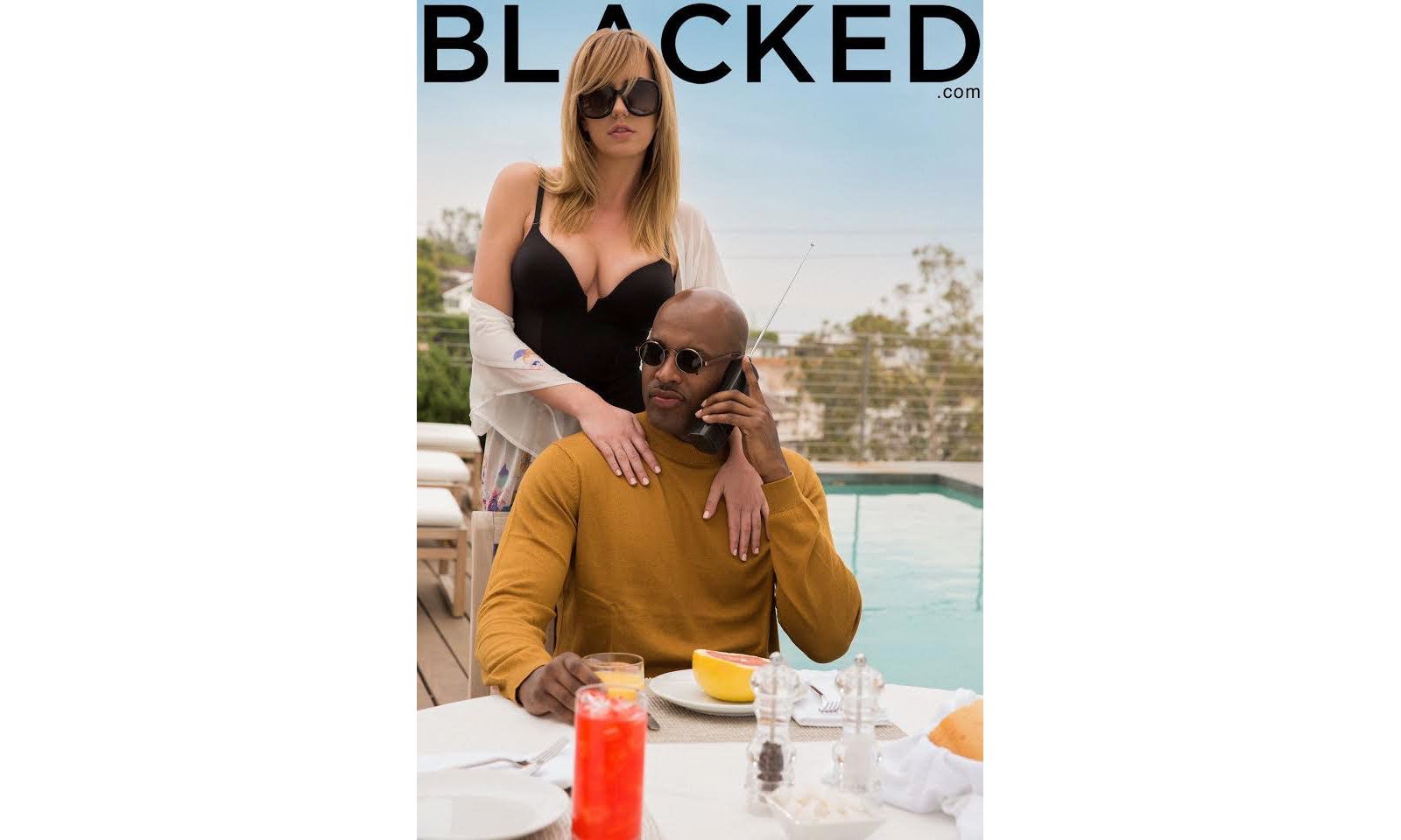 Flash Brown, Brett Rossi Team for Blacked.com Scene