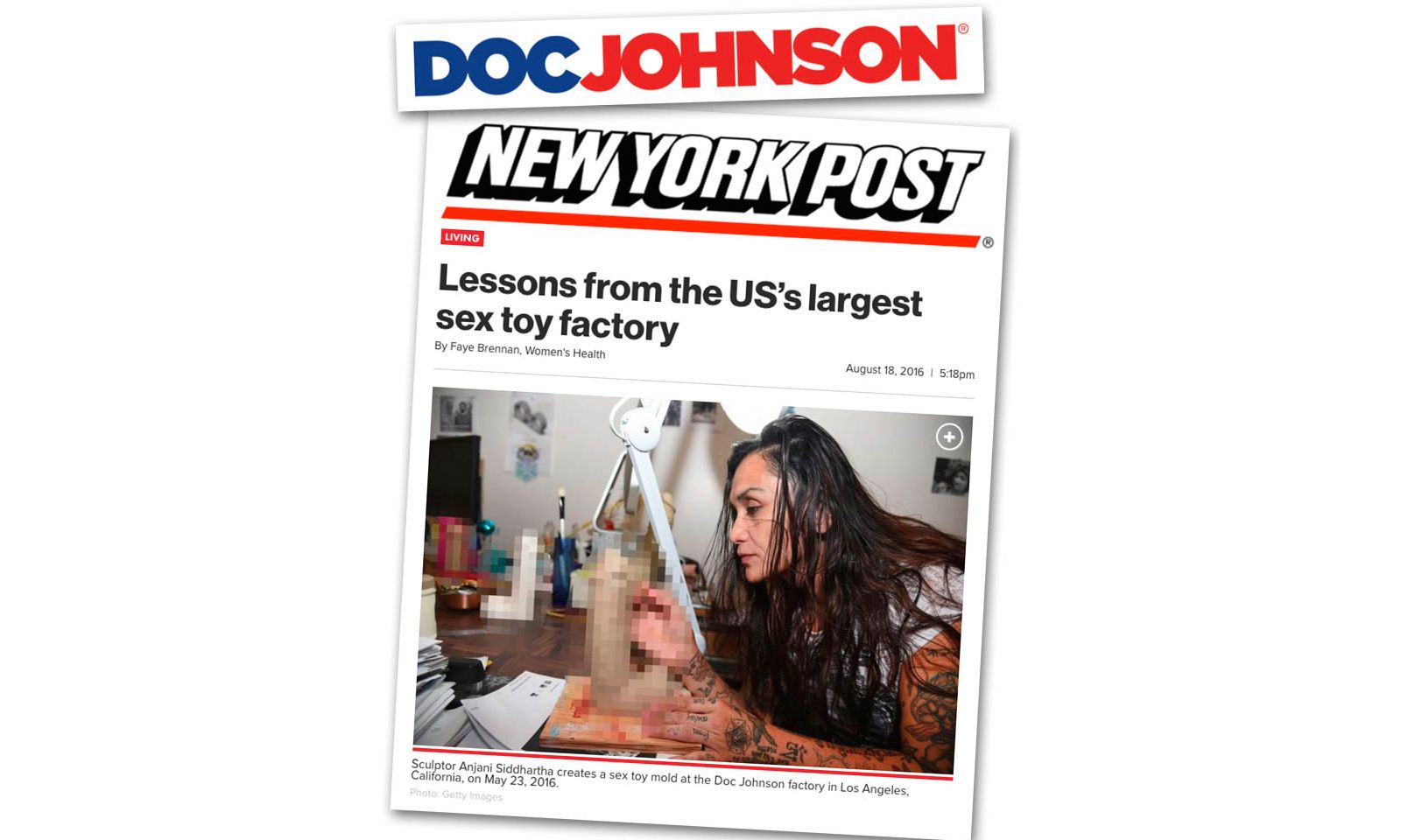 New York Post Profiles Doc Johnson