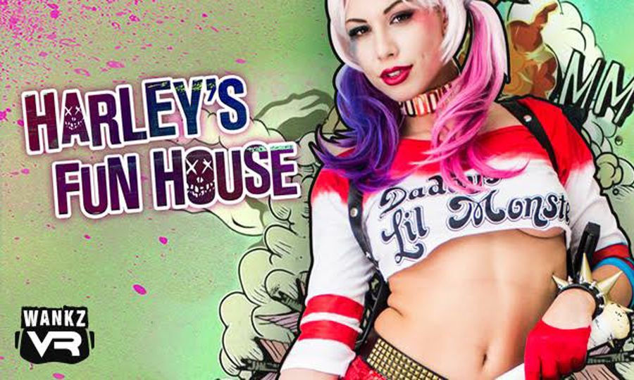Aidra Fox is Sexy Scary in 'Harley's Fun House'