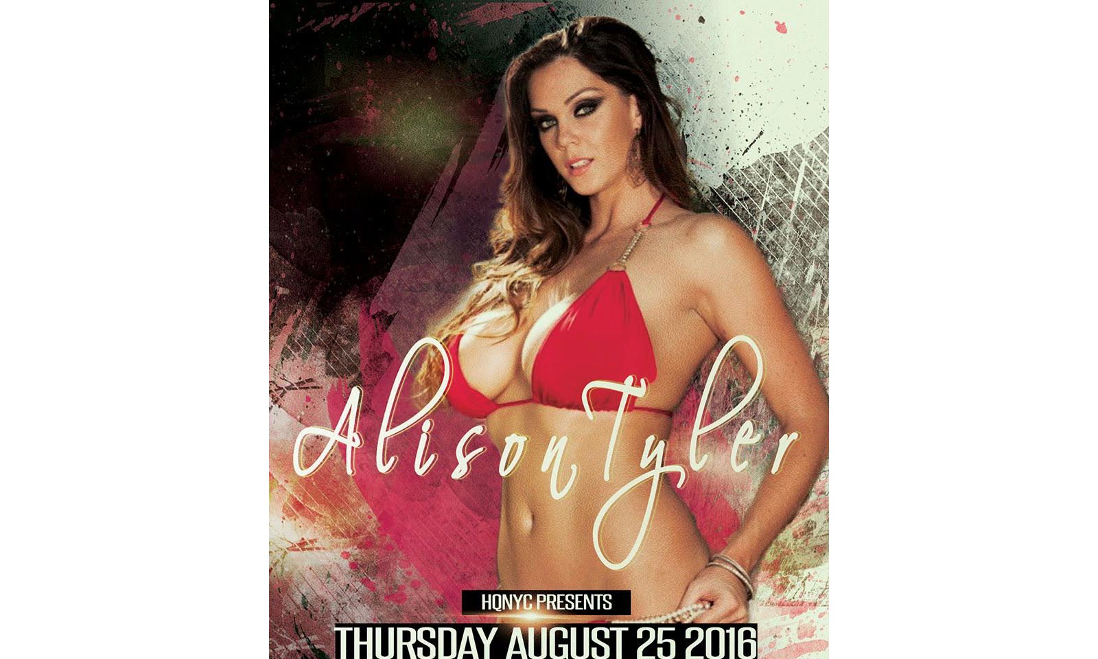 Alison Tyler to Host, Feature at HQNYC