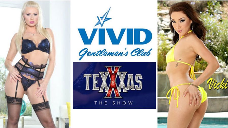 TeXXXas Expo Stars Will Be At Vivid Gentlemen"s Club