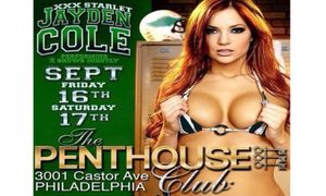 Jayden Cole at The Penthouse Club in Philly This Weekend