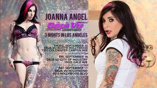 Joanna Angel Headlining 3 Nights in Los Angeles