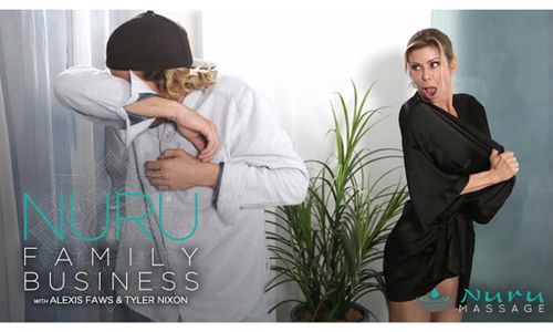 Alexis Fawx, Tyler Nixon in 'Nuru Family Business'