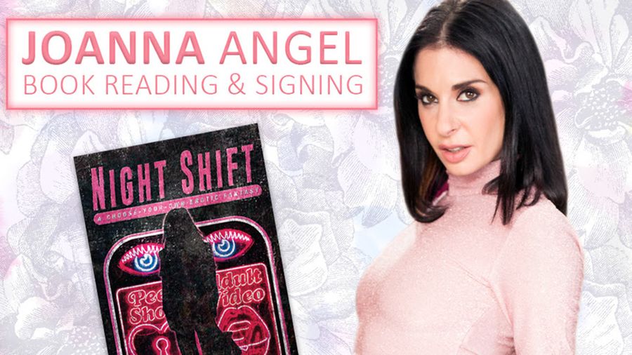 Joanna Angel Reads 'Night Shift' at The Pleasure Chest Tomorrow