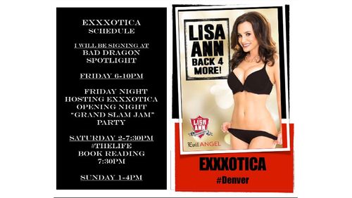 Lisa Ann to Appear at Exxxotica Expo Denver