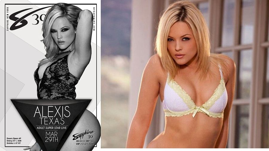Alexis Texas Heads To NYC To Feature at Sapphire 39