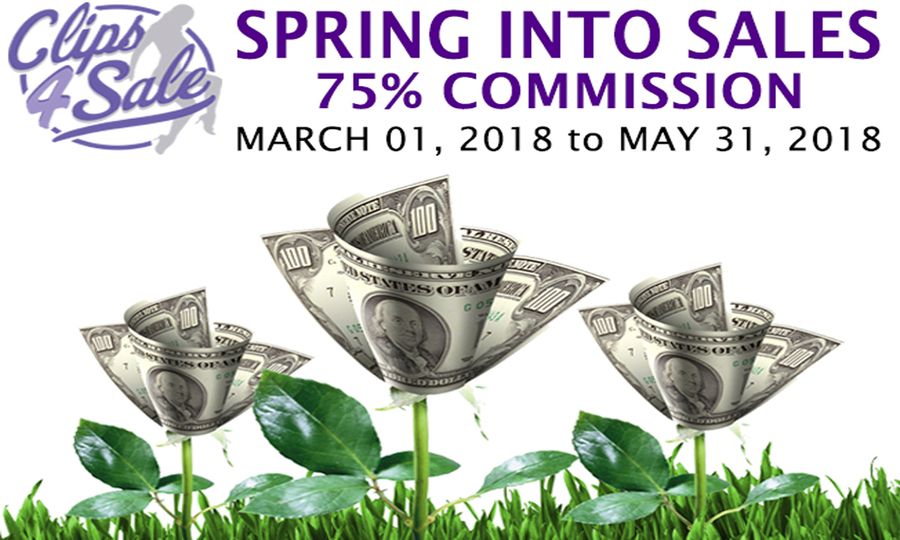 Clips4Sale Rolls Out Spring into Sales Incentive Program