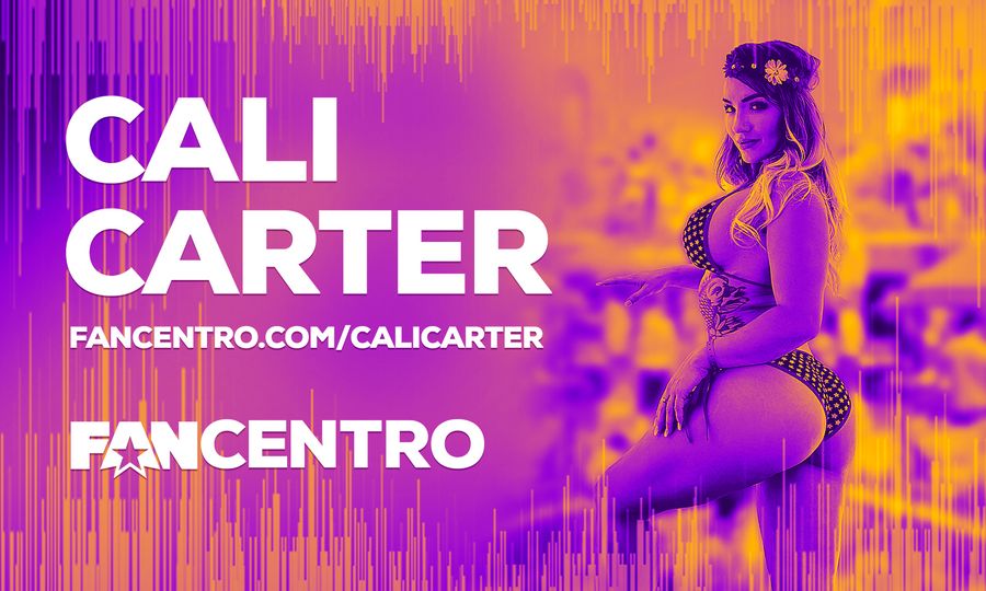 Cali Carter Is The Latest Star To Join FanCentro
