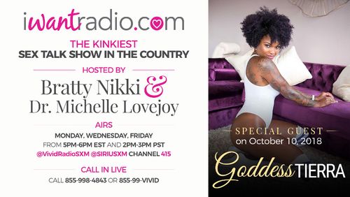 iWantRadio Welcomes Goddess Tierra Today