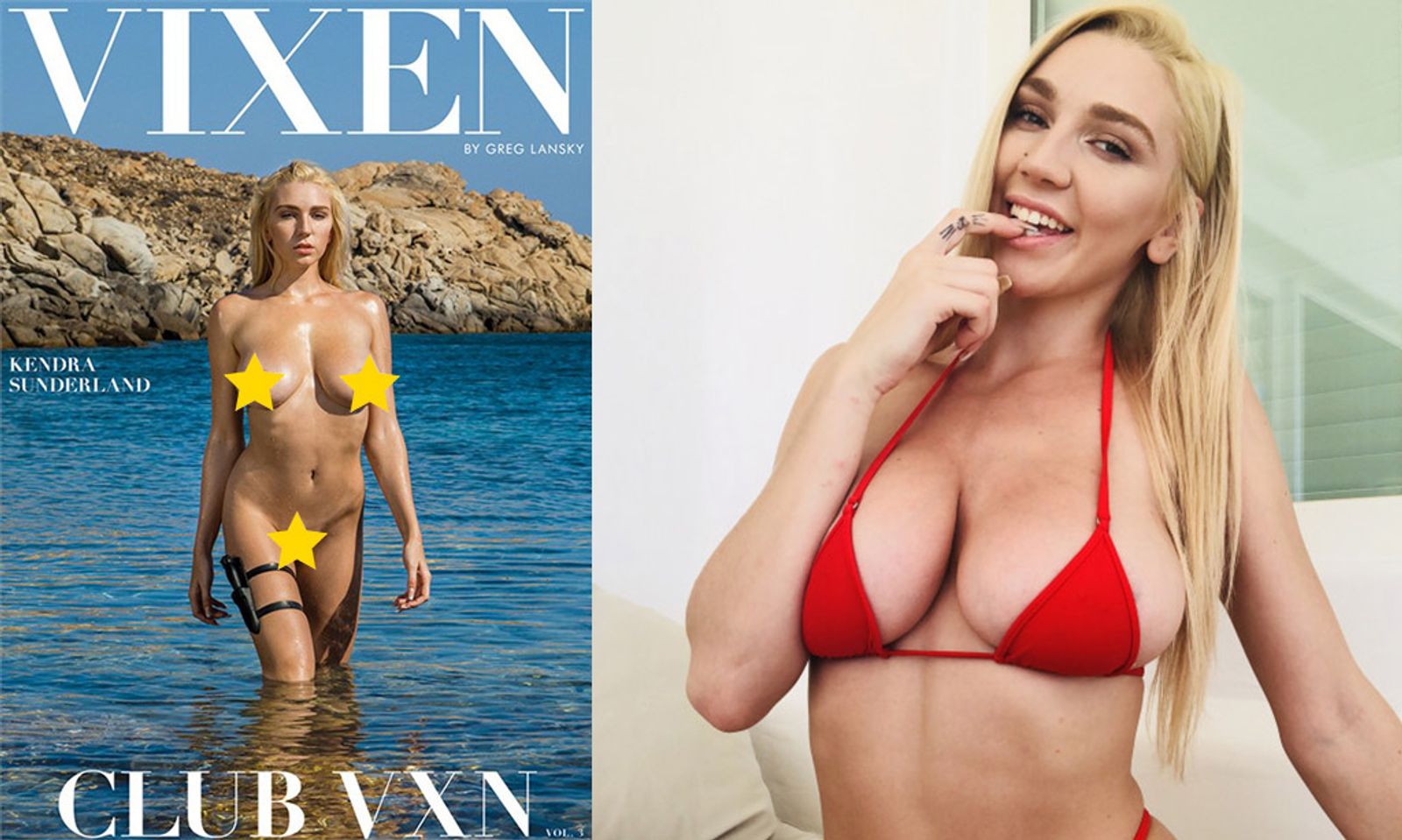 Kendra Sunderland Graces Cover of 'Club VXN 3'