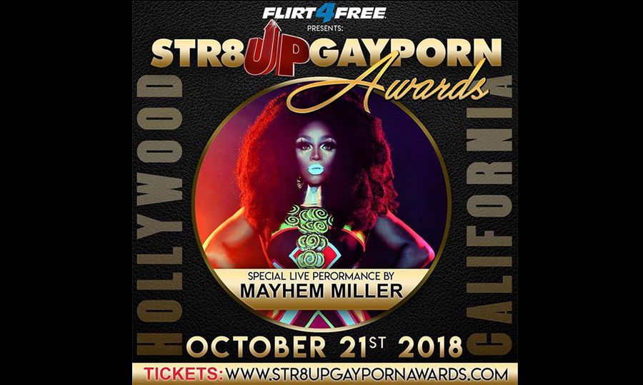 Drag Race's Mayhem Miller Will Perform At Str8UpGayPorn Awards