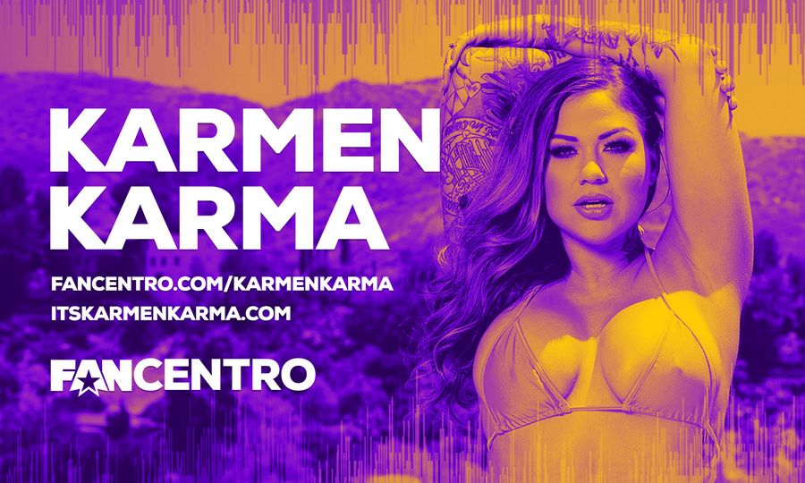 Karmen Karma Joins FanCentro And ModelCentro
