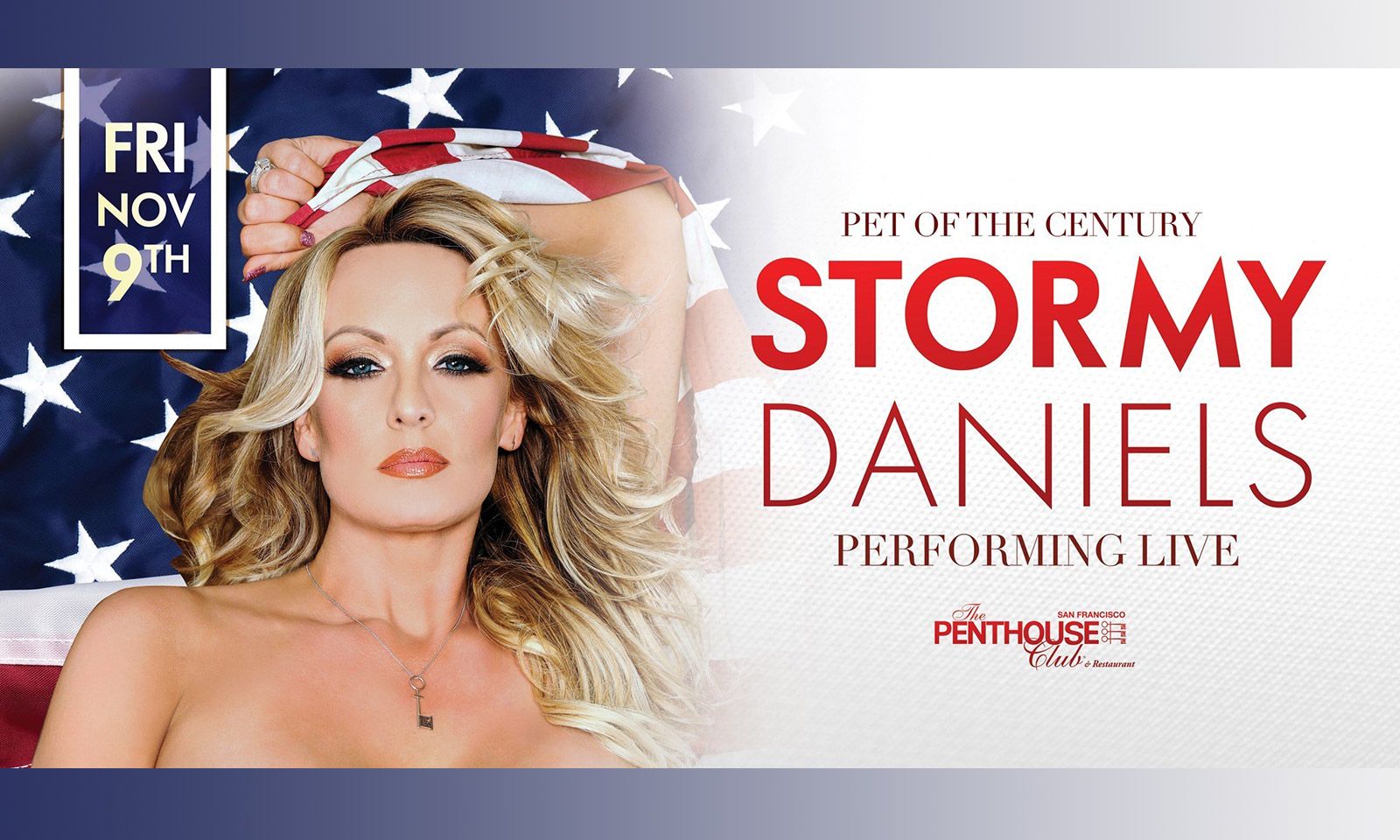 Stormy Daniels Slated to Perform at Penthouse Club San Francisco