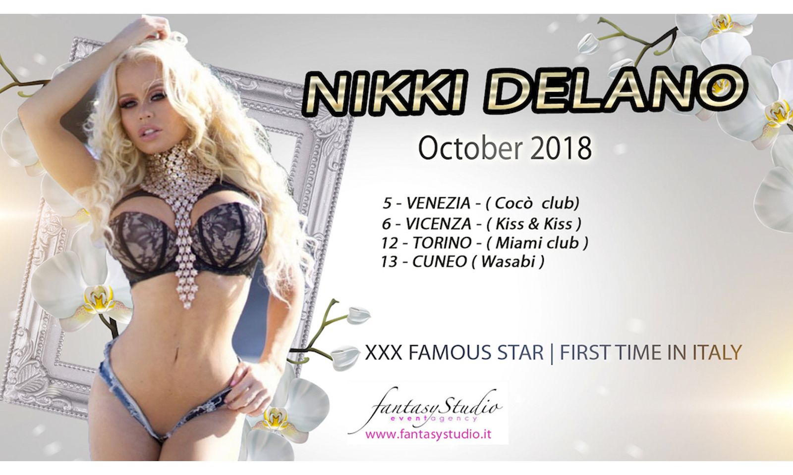 Nikki Delano Taking Her Feature Dance Shows International