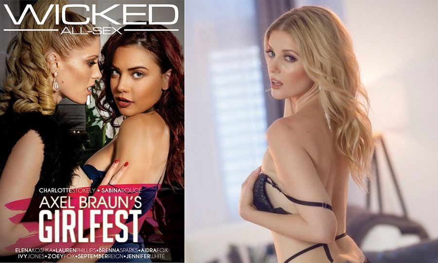 Charlotte Stokely Featured On Cover Of Axel Braun's 'Girlfest'