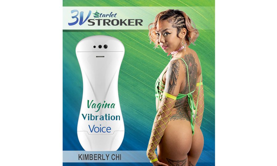 Kimberly Chi Debuts 3V Stroker,, appearing at Exxxotica N.J.